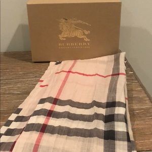 Burberry scarf